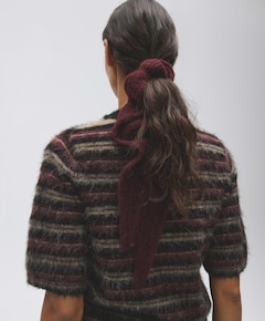 Dames sjaal bordeaux