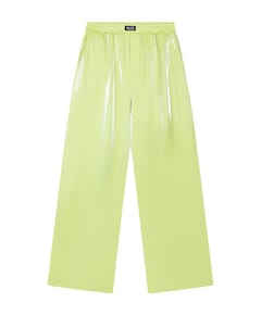 MIX SHINE PANTS dames broek geel