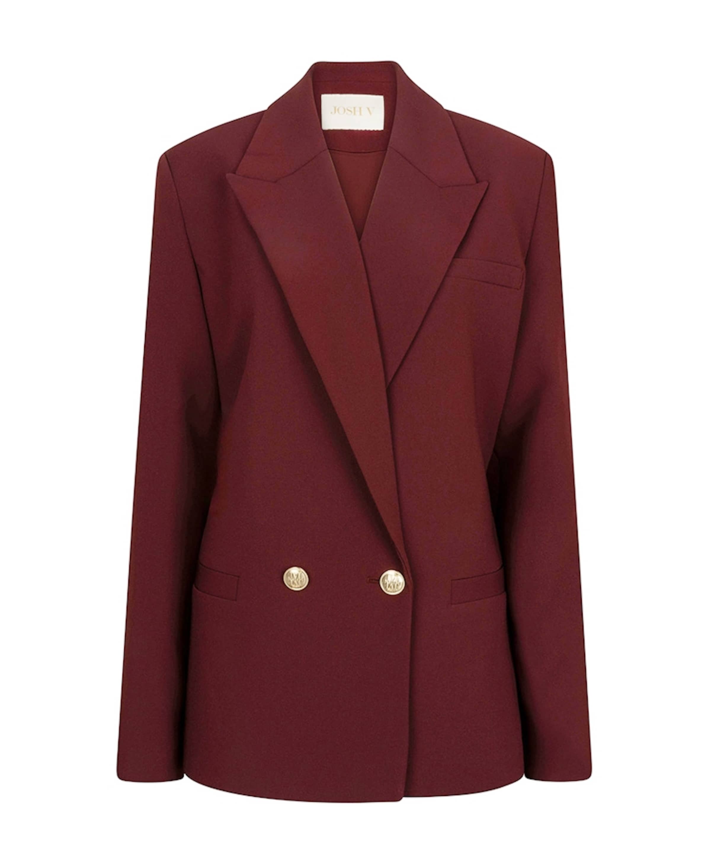 Dames blazer bordeaux