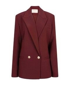 Dames blazer bordeaux