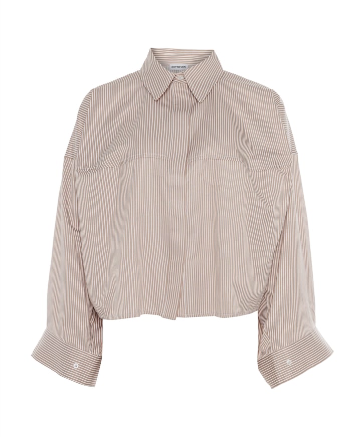 Dames blouse beige