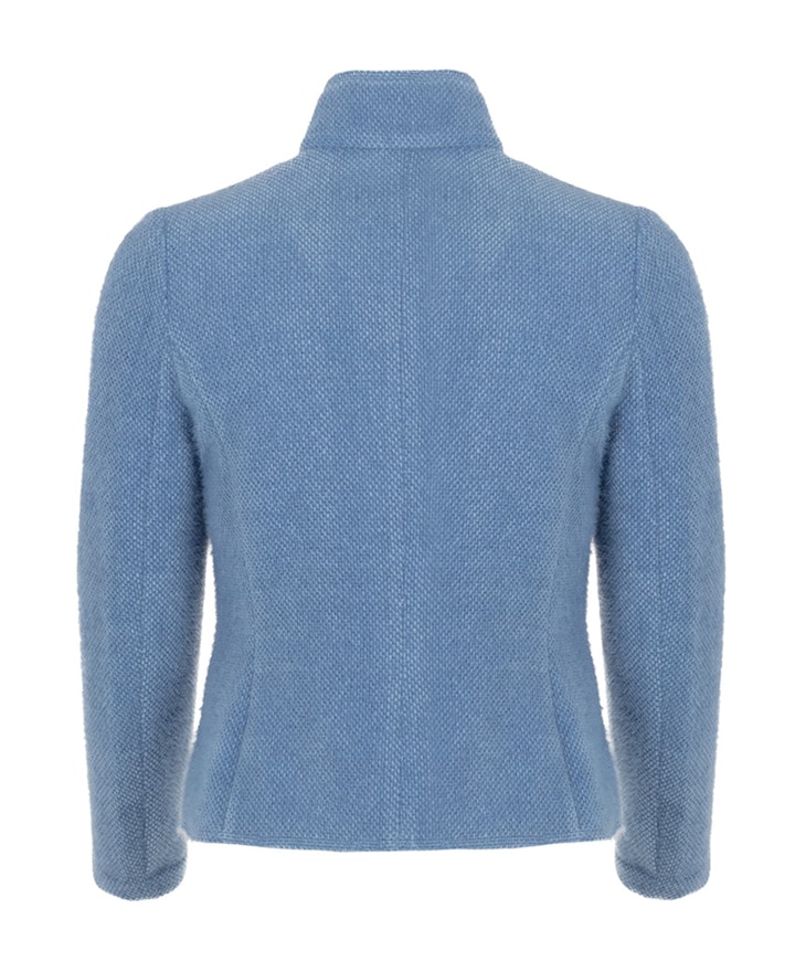 Dames jas blauw