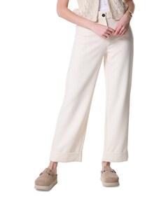 ONLCASEY LIFE HW CROPPED PANT ecru