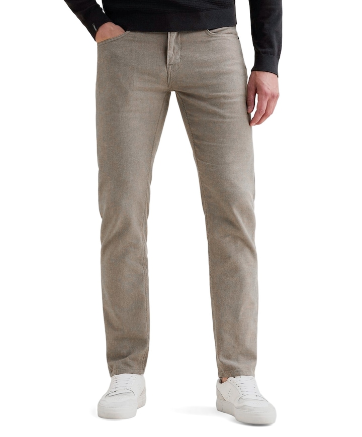 V7 RIDER 2.0 YARN DYED heren broek beige