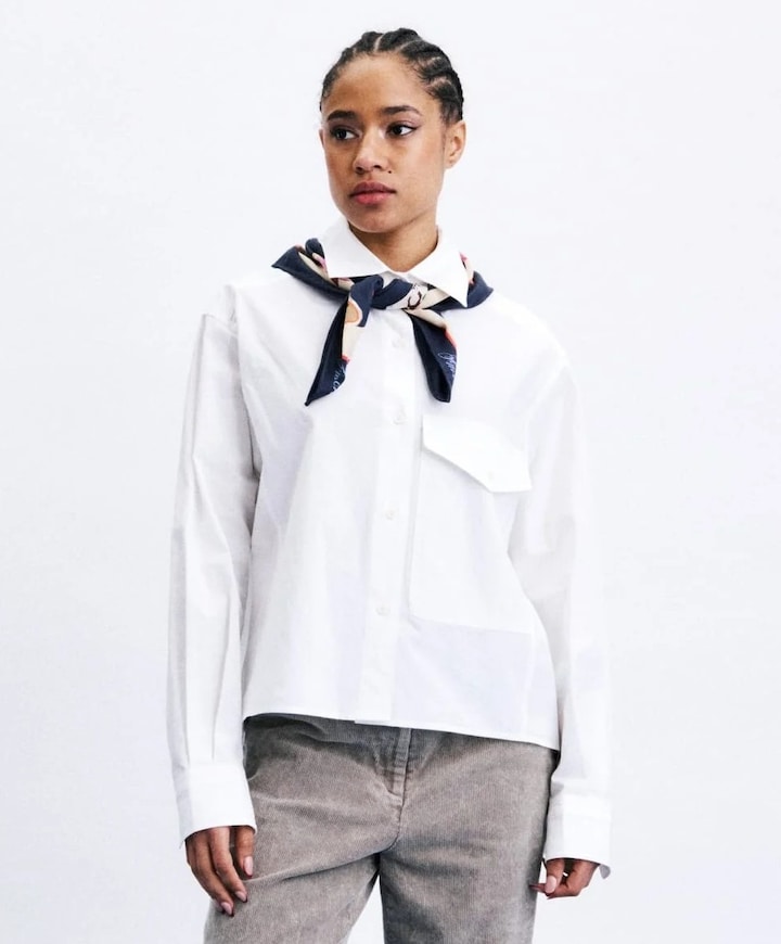 Dames blouse ecru