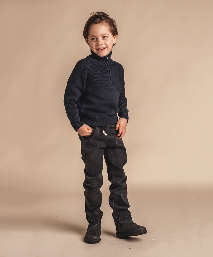 Jongens trui blauw