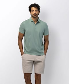 Heren polo groen