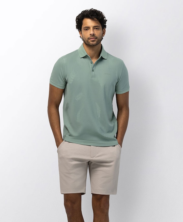 Heren polo groen