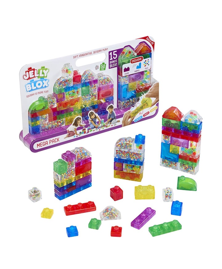 Jelly Blox mega pack 50 piece set