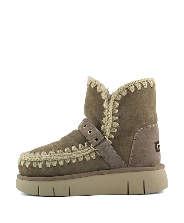 Bounce enkellaarzen grijs