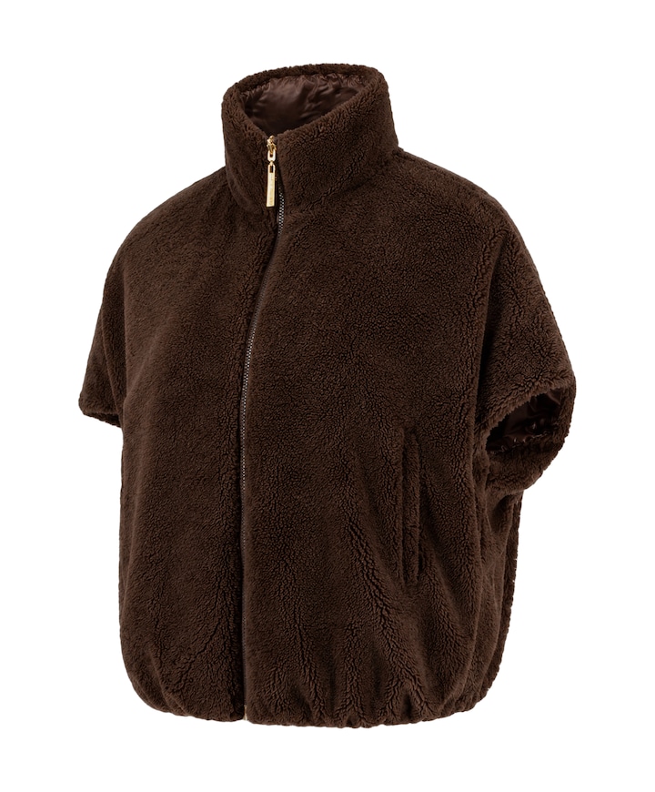 Dames bodywarmer bruin