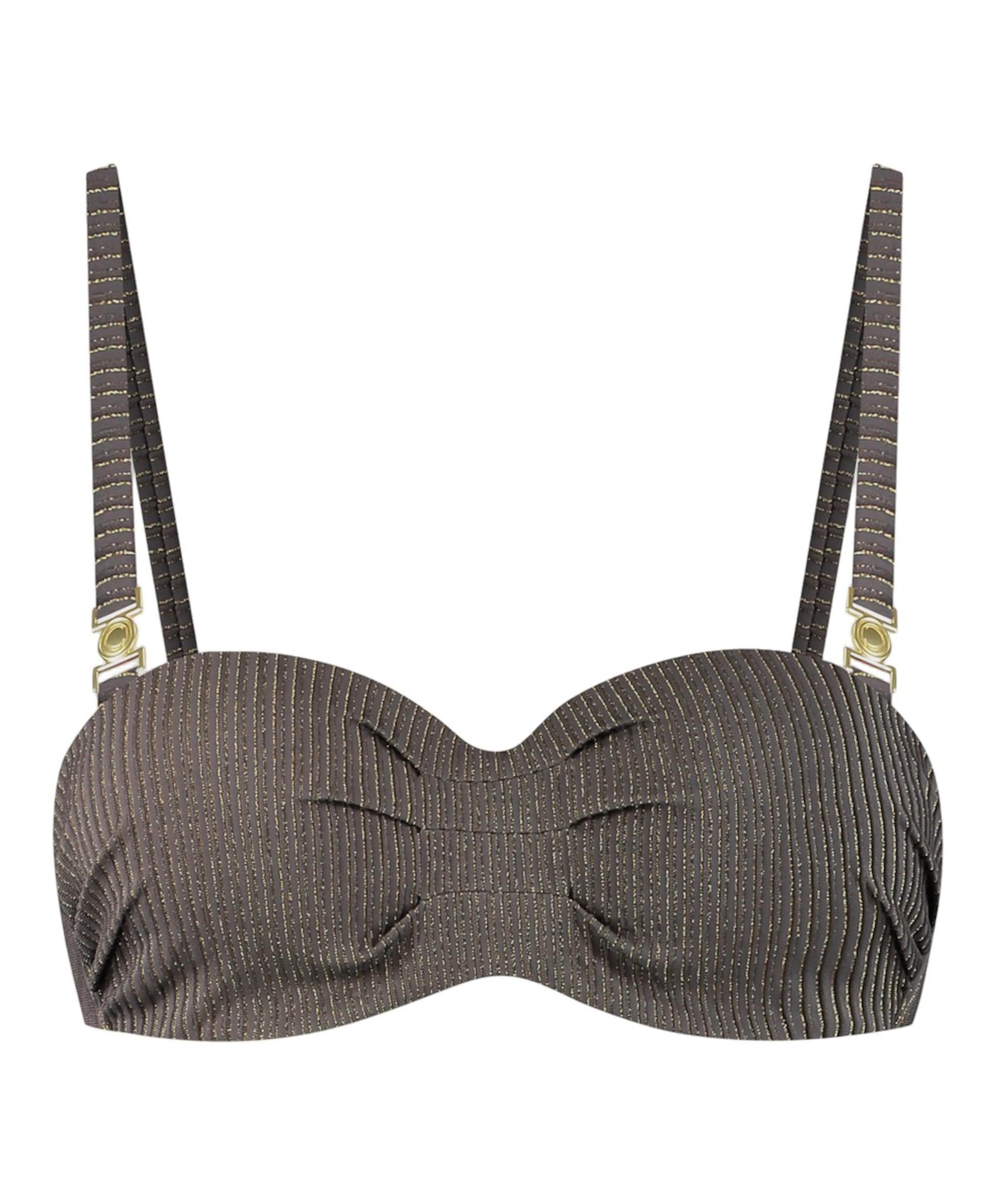 Dames bikinitop zilver