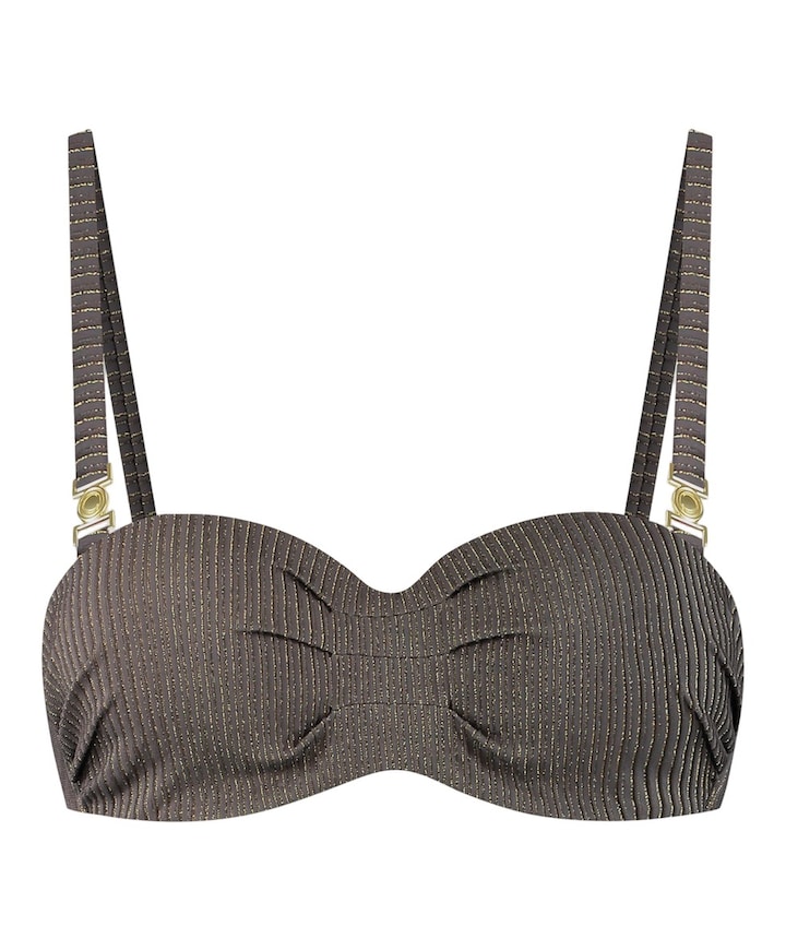Dames bikinitop zilver