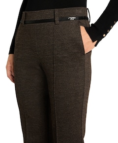 Francoise cropped dames broek bruin