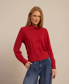 Dames blouse rood