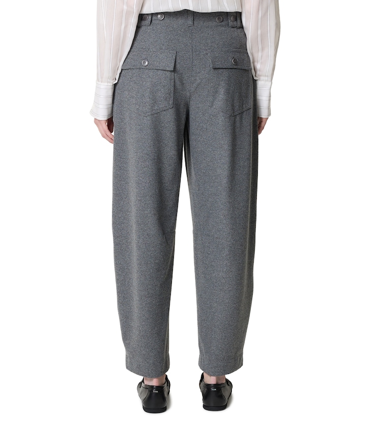 October dames broek grijs