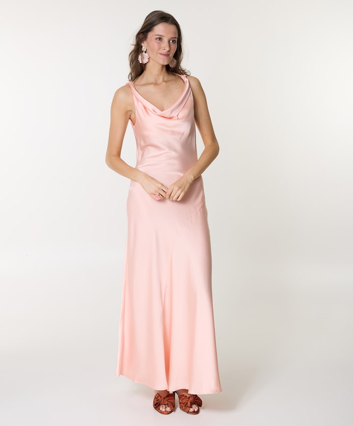 Dames jurk roze