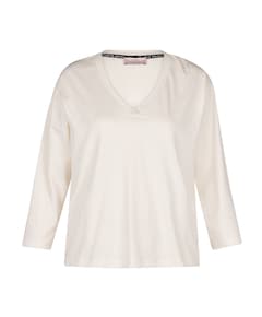 Dames longsleeve ecru