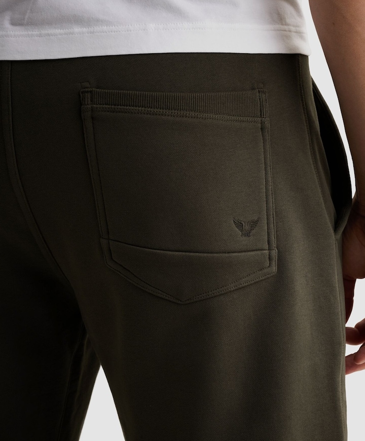 SWEAT PANTS PEACHED FLEECE LIGHT heren broek grijs