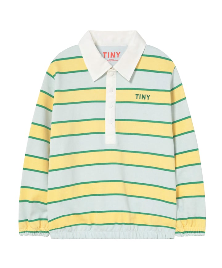 Uniseks longsleeve blauw