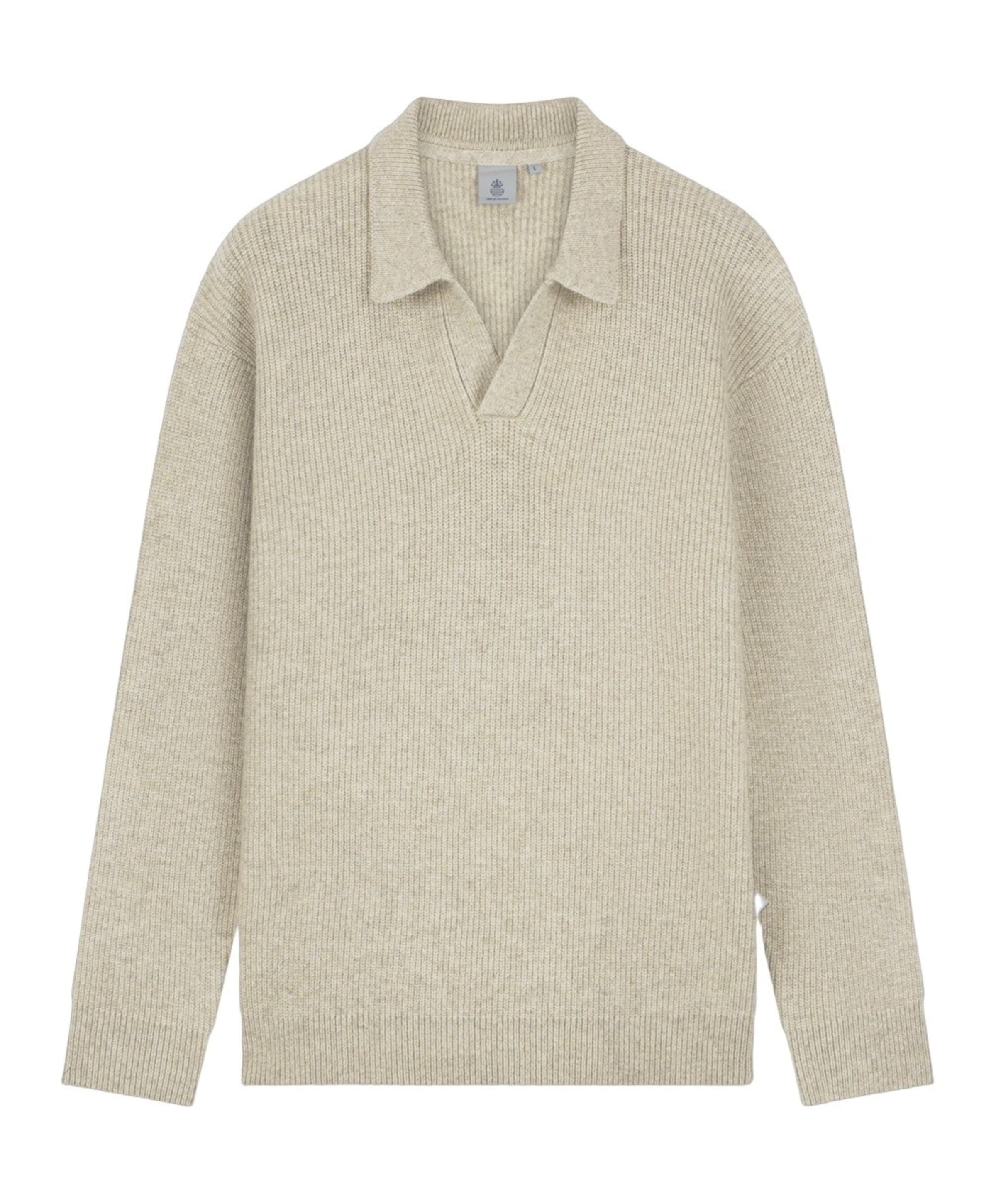 Heren trui beige