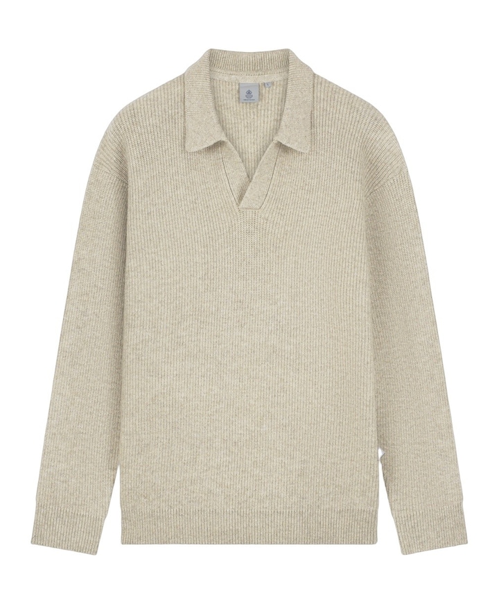 Heren trui beige