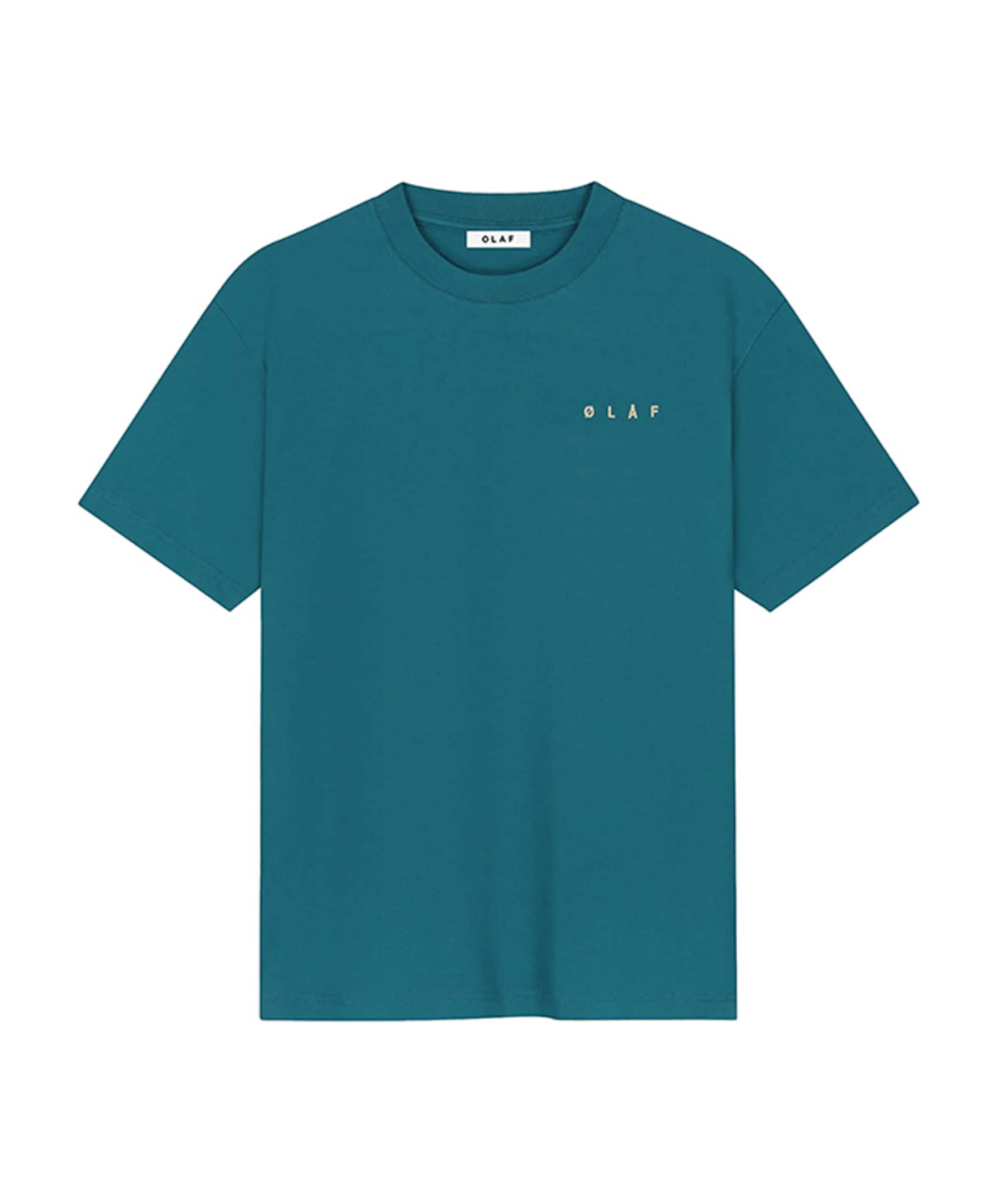 Heren T-shirt blauw