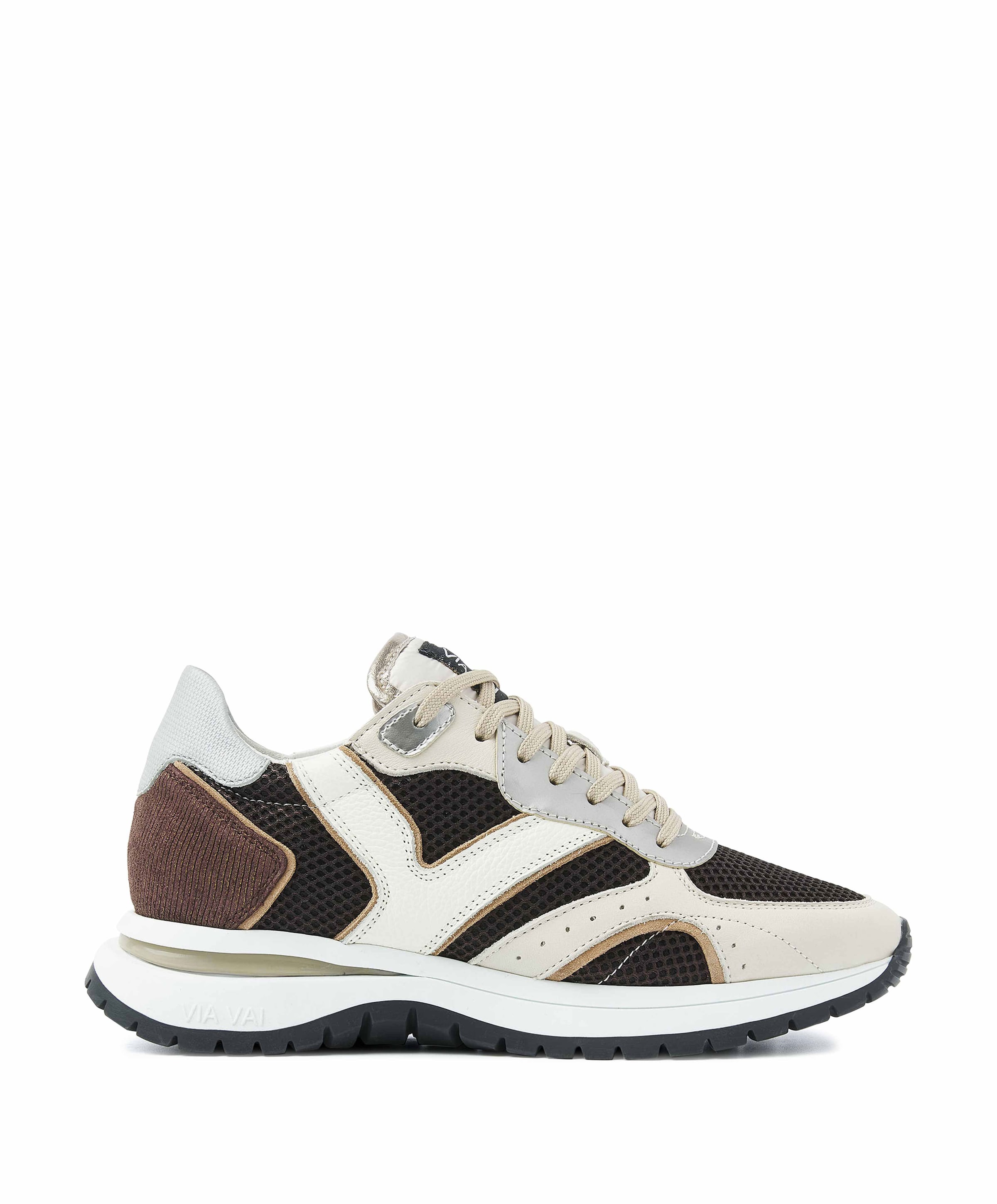 Usher Elliot dames sneakers beige