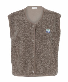 Dames gilet bruin