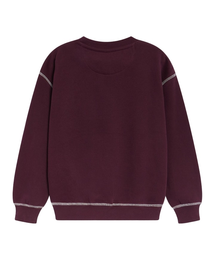 Jongens sweater bordeaux