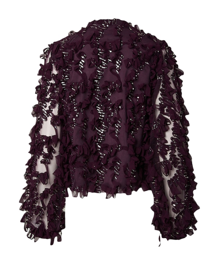 Dames blouse paars