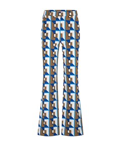 Marilon graphic broek multicolor