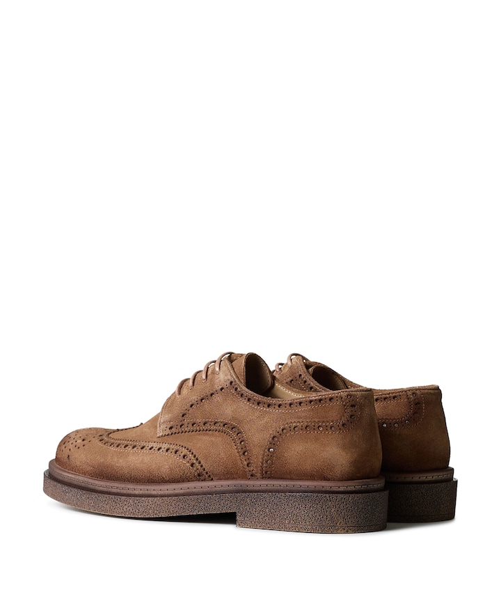 Broque heren veterschoenen bruin