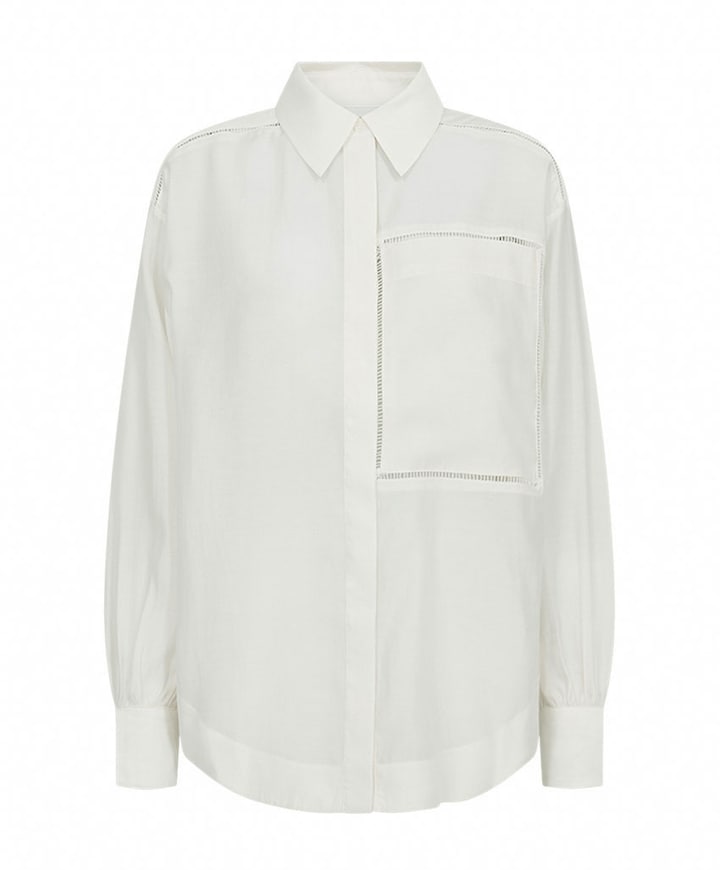 Dames blouse ecru