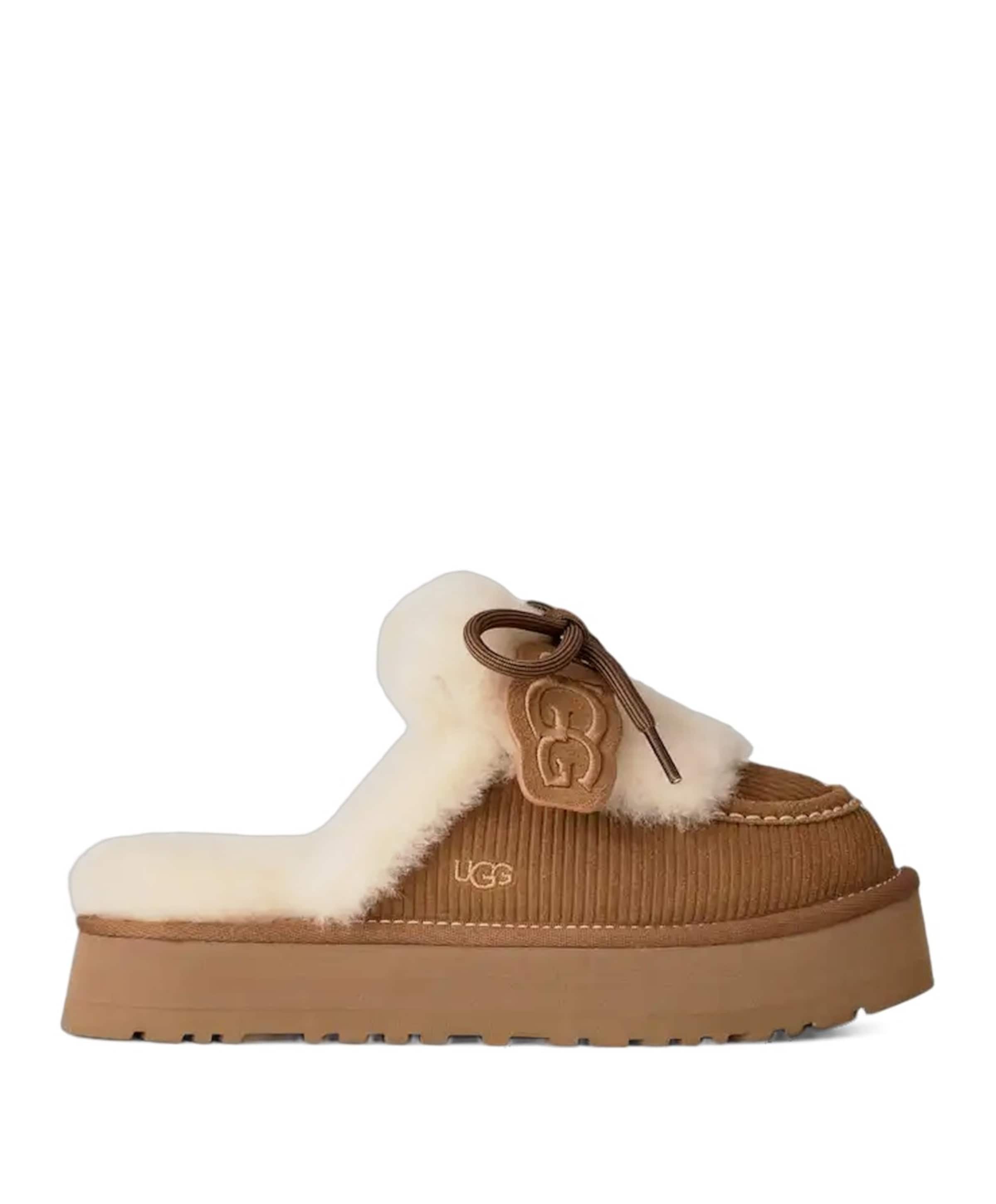 W DISQUETTE HERITAGE dames clogs bruin