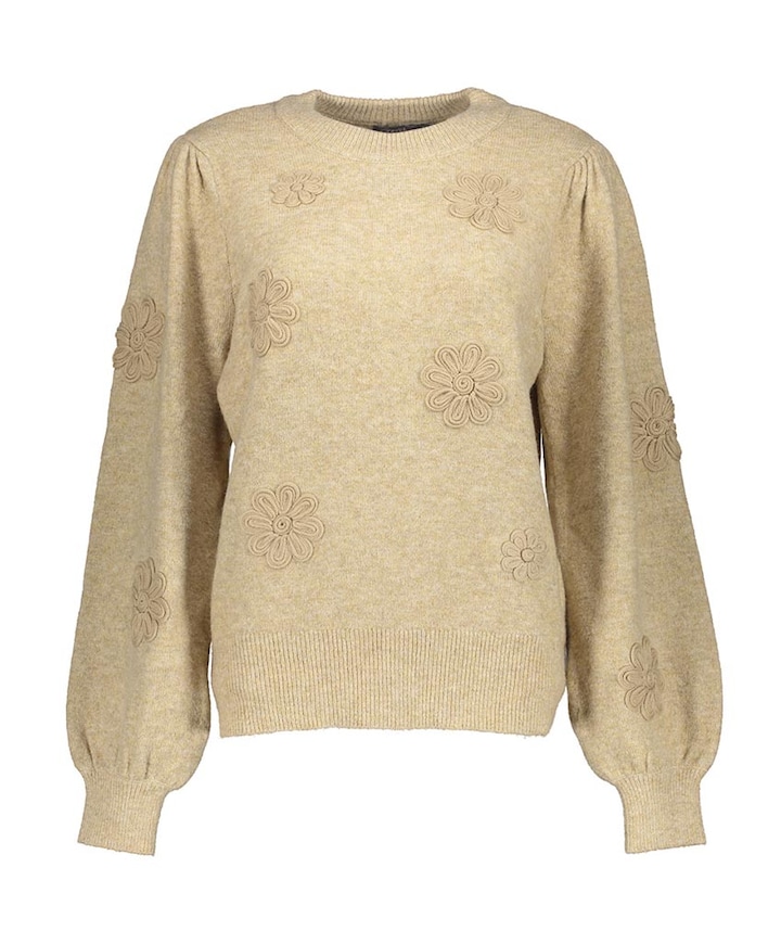Dames trui beige