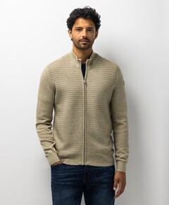 Heren vest beige
