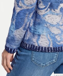 Dames trui blauw