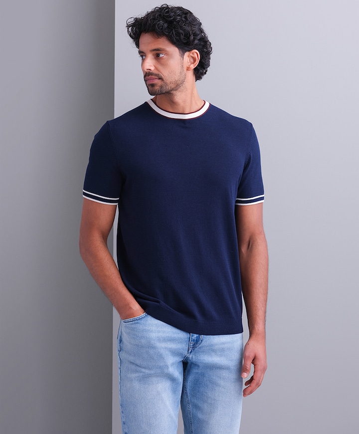 T-shirt blauw