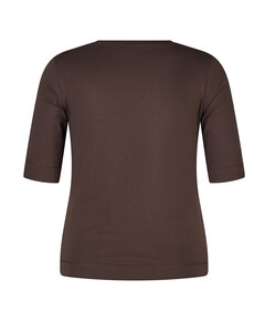 Dames T-shirt bruin