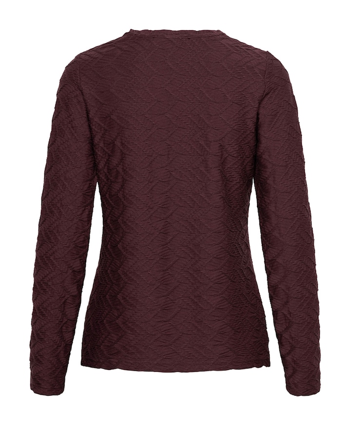Dames longsleeve paars