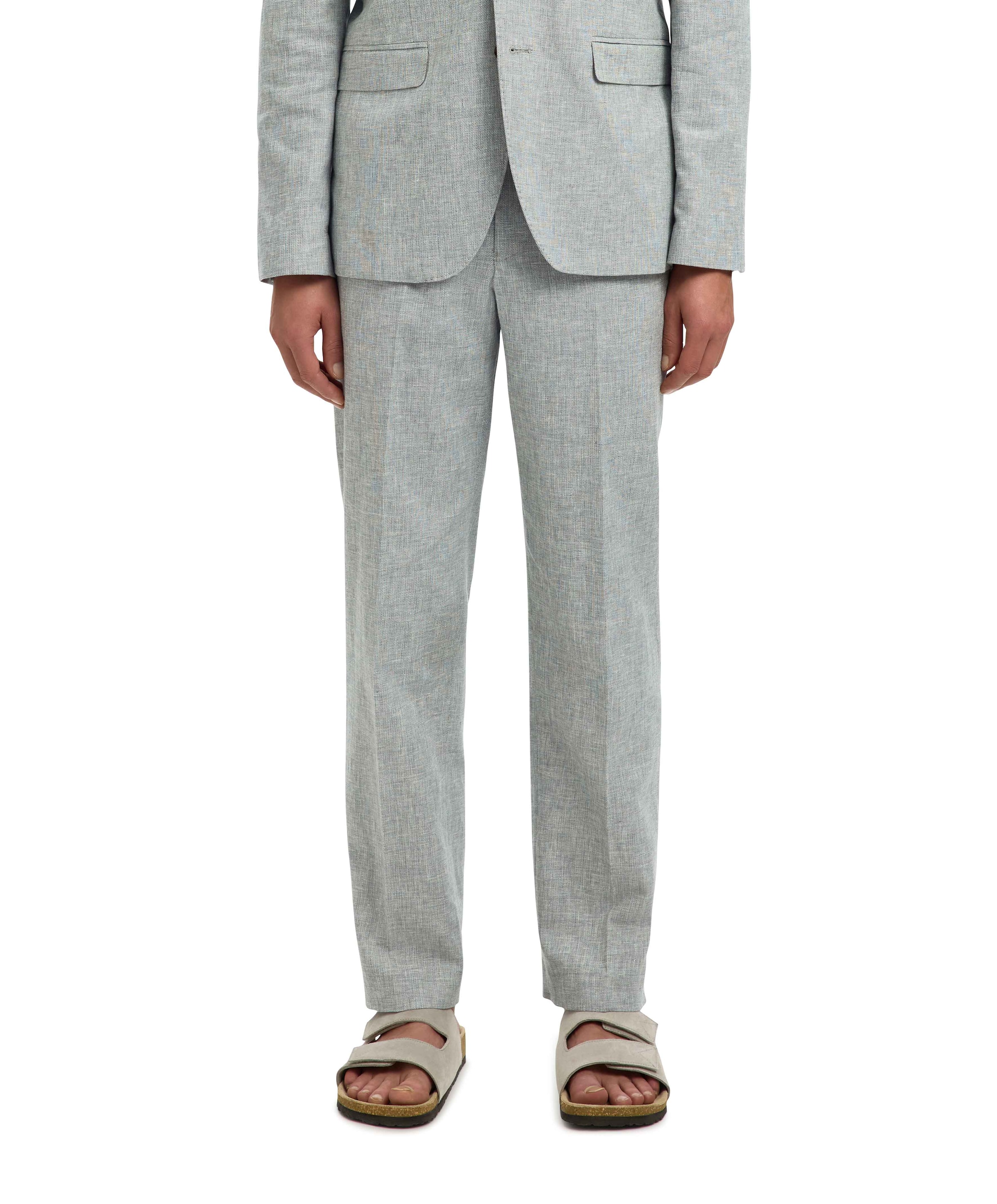 SLHREG-MALIK SUN TRS NOOS heren broek groen