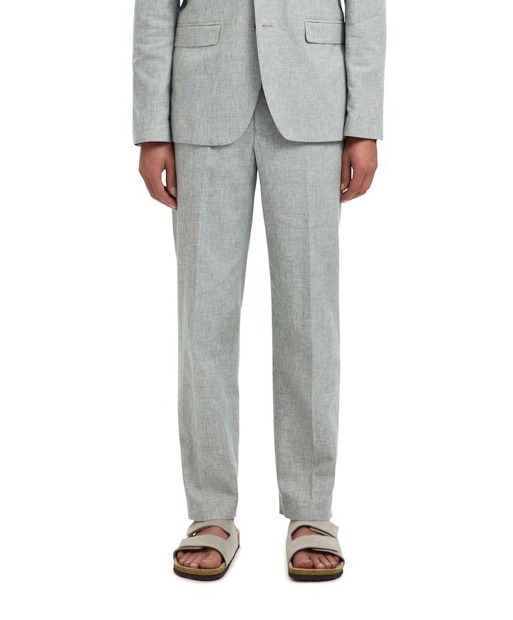 SLHREG-MALIK SUN TRS NOOS heren broek groen