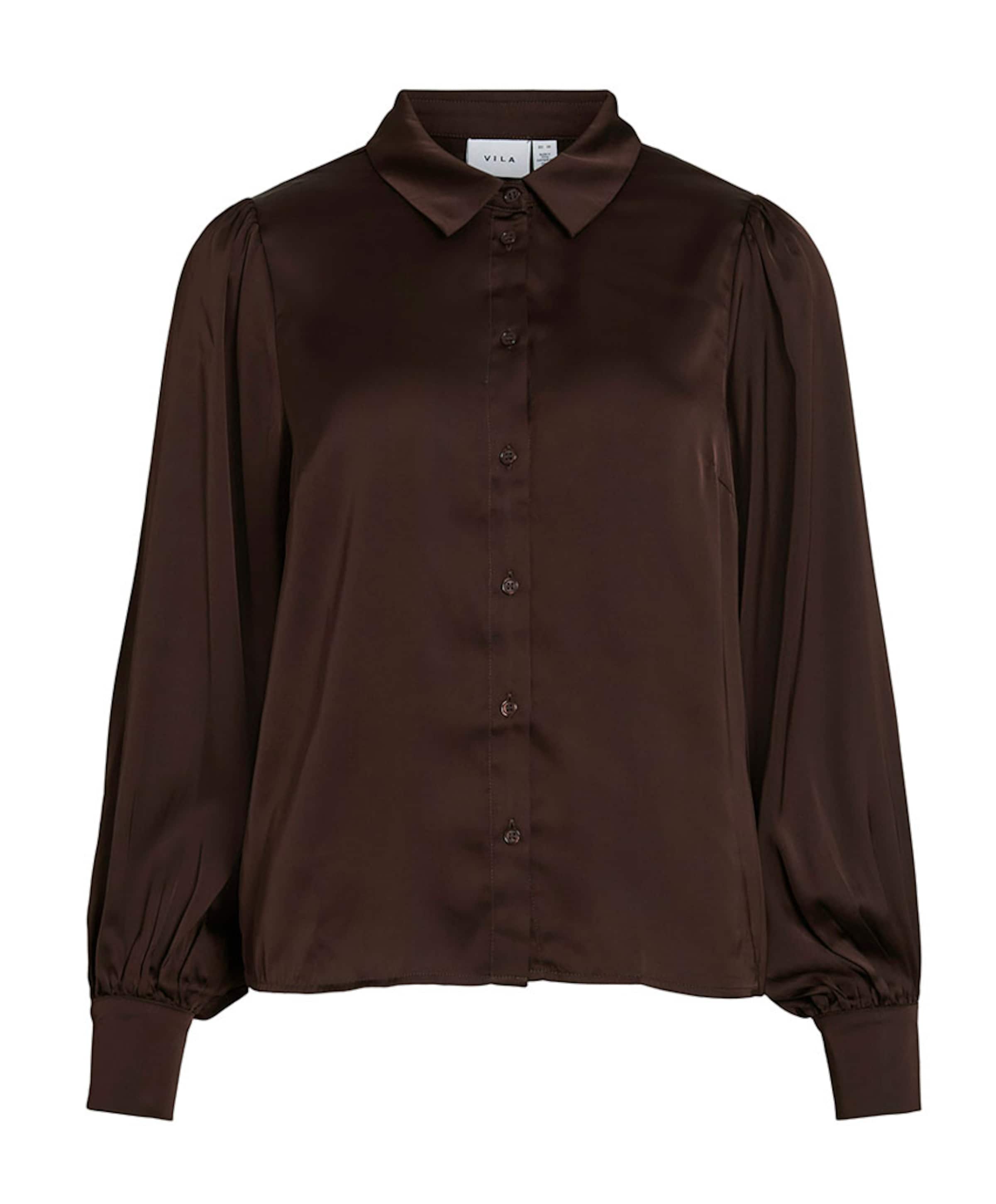 Dames blouse bruin