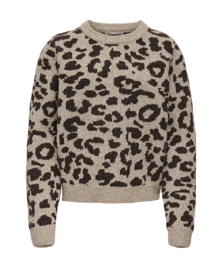 Meisjes trui beige