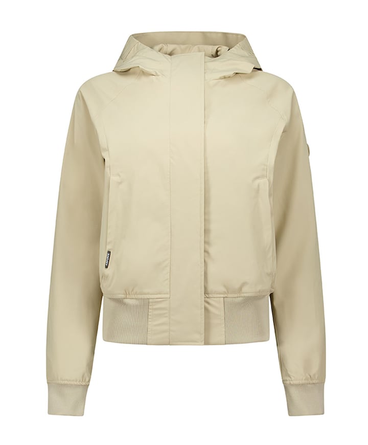 Dames jas beige