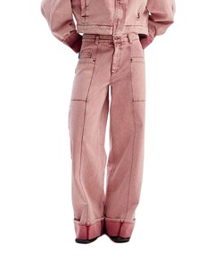 MADELYNN-PA dames jeans roze