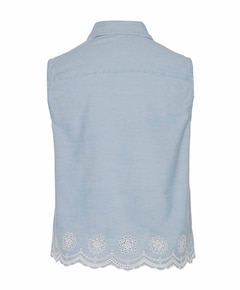 Dames blouse blauw