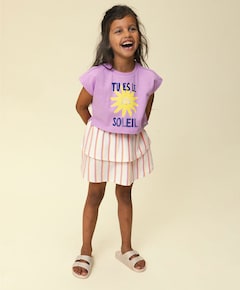 Meisjes T-shirt paars