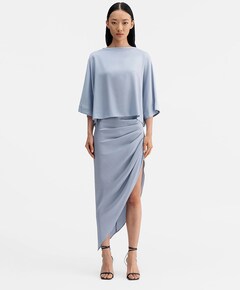 Dames blouse blauw